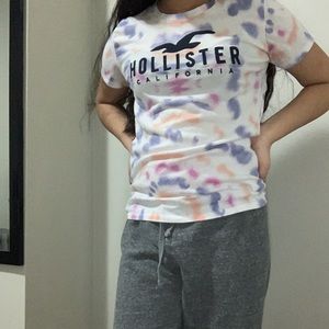 Tie-dyed shirt from Hollister; size xs